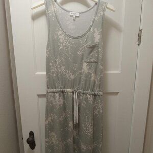 Gilli Gray and Cream Tank Knit Dress